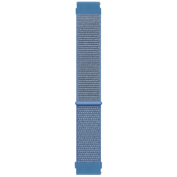 Microsonic Amazfit Bip 3 Hasırlı Kordon Woven Sport Loop Mavi 1