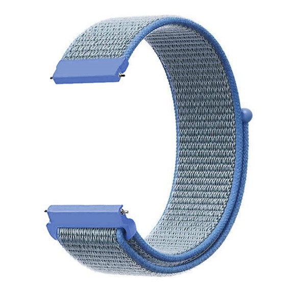 Microsonic Garmin Venu Sq Hasırlı Kordon Woven Sport Loop Mavi 2