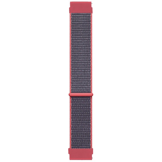 Microsonic Garmin Venu 2 Plus Hasırlı Kordon Woven Sport Loop Koyu Pembe 1