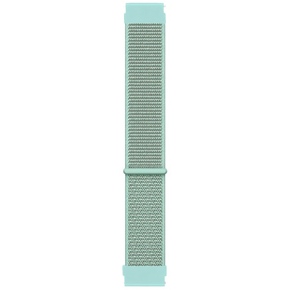 Microsonic Garmin Forerunner 55 Hasırlı Kordon Woven Sport Loop Mint Yeşili 1