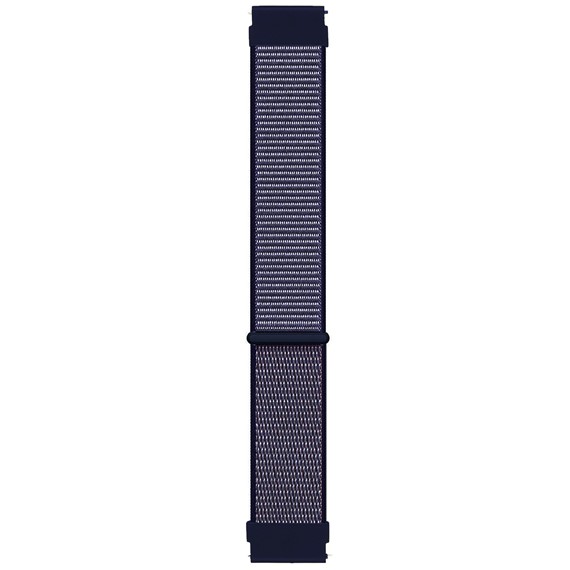 Microsonic Garmin Vivoactive 3 Hasırlı Kordon Woven Sport Loop Mor 1