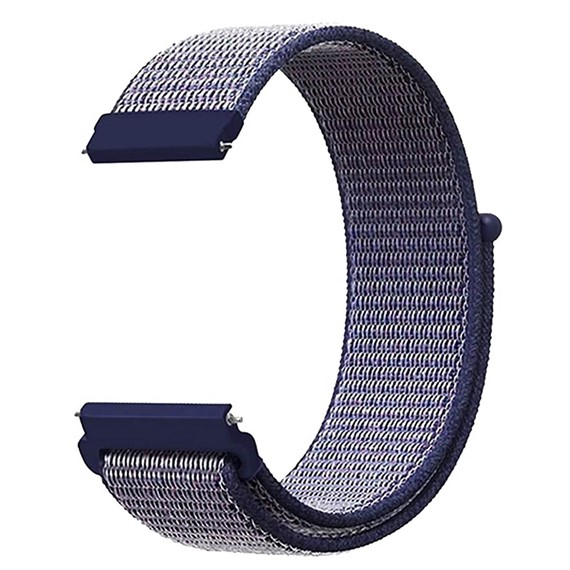 Microsonic Amazfit GTR 42mm Hasırlı Kordon Woven Sport Loop Mor 2