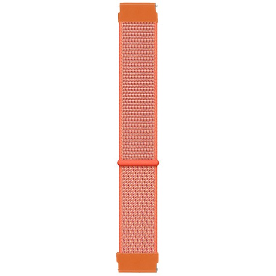 Microsonic Garmin Vivoactive 3 Hasırlı Kordon Woven Sport Loop Turuncu 1