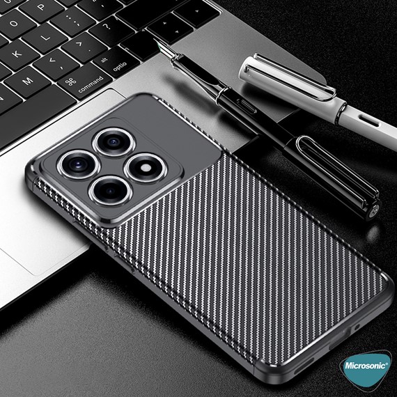 Microsonic Xiaomi 14T Pro Kılıf Legion Series Siyah 2