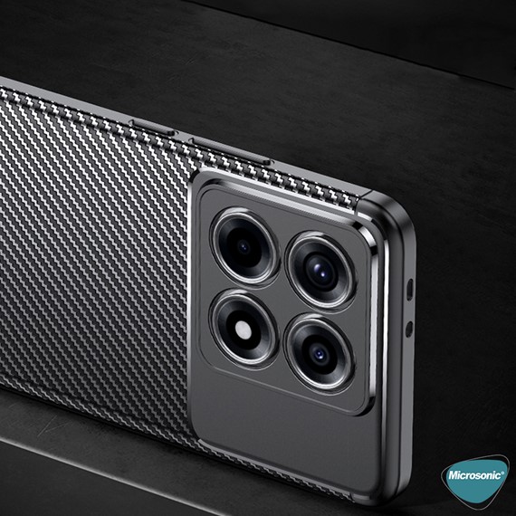 Microsonic Xiaomi 14T Pro Kılıf Legion Series Siyah 3