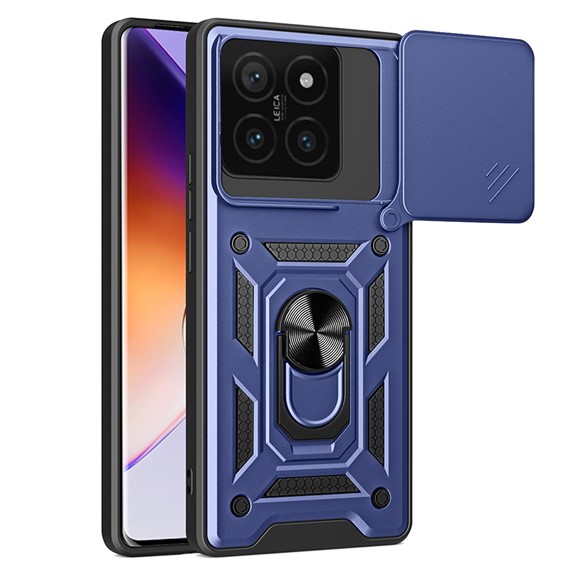 Microsonic Xiaomi 14T Pro Kılıf Impact Resistant Lacivert 1