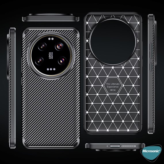 Microsonic Xiaomi 15 Ultra Kılıf Legion Series Siyah 5