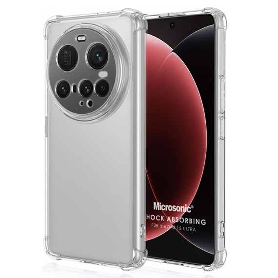 Microsonic Xiaomi 15 Ultra Kılıf Shock Absorbing Şeffaf 1