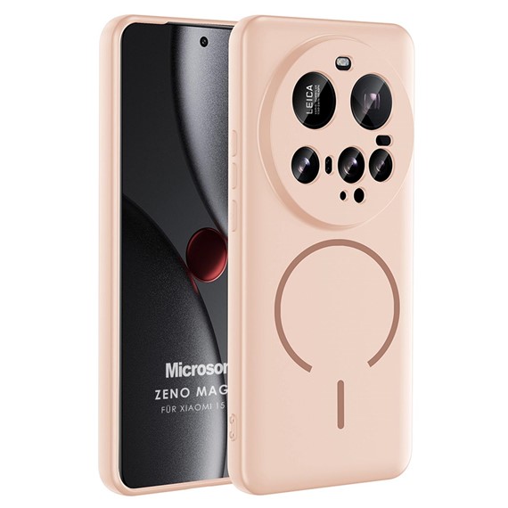 Microsonic Xiaomi 15 Ultra Kılıf Zeno MagSafe Rose Gold 1