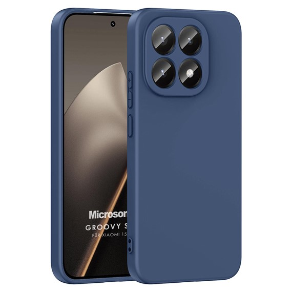 Microsonic Xiaomi 15T Kılıf Groovy Soft Lacivert 1