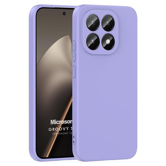 Microsonic Xiaomi 15T Kılıf Groovy Soft Lila 1