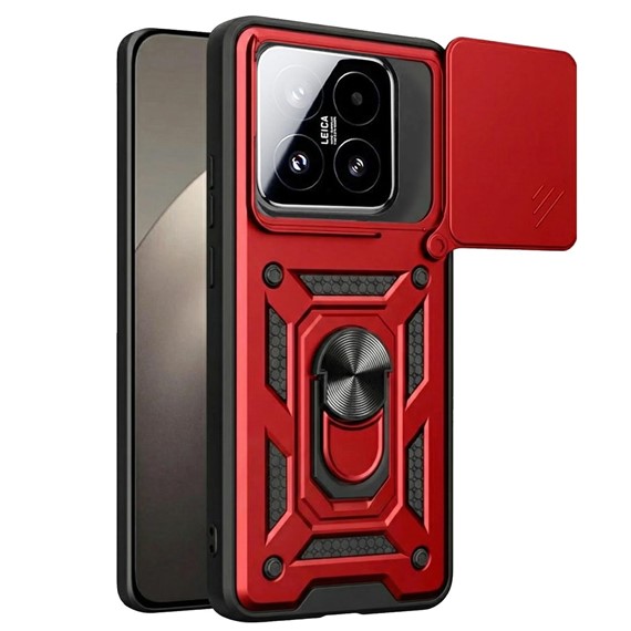 Microsonic Xiaomi 15T Kılıf Impact Resistant Kırmızı 1