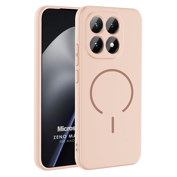 Microsonic Xiaomi 15T Kılıf Zeno MagSafe Rose Gold 1
