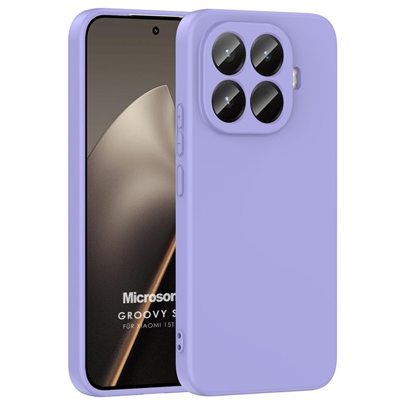 Microsonic Xiaomi 15T Pro Kılıf Groovy Soft Lila 1