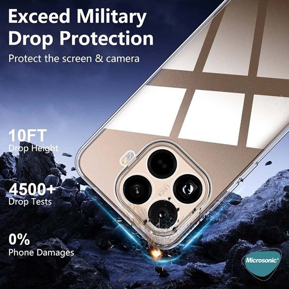 Microsonic Xiaomi 15T Pro Kılıf Transparent Soft Şeffaf 5