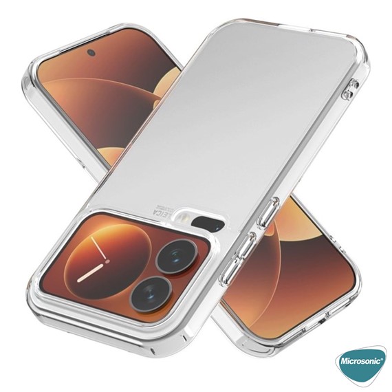 Microsonic Xiaomi 17 Pro Max Kılıf Transparent Soft Şeffaf 2