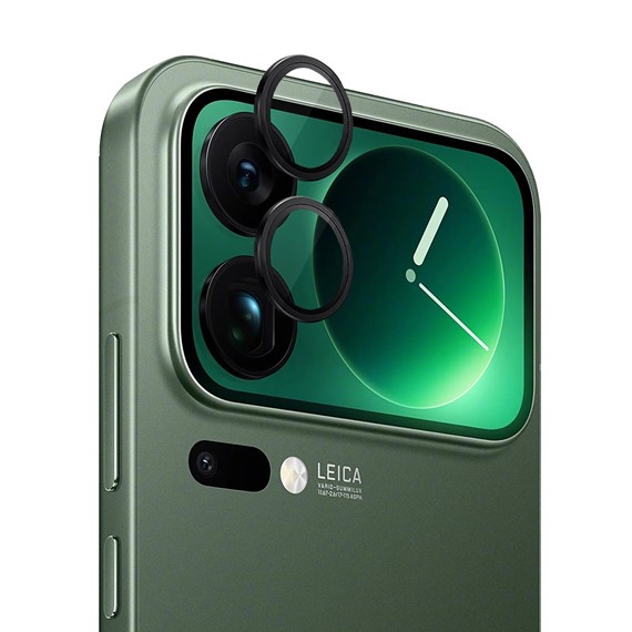 Microsonic Xiaomi 17 Pro Max Tekli Kamera Lens Koruma Camı Siyah 1