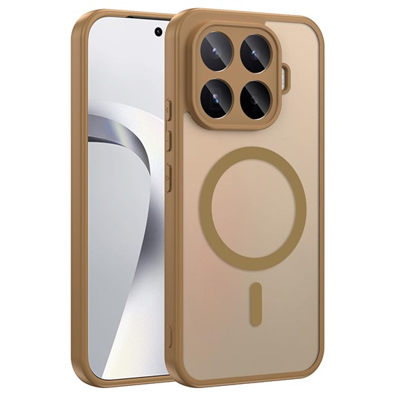Microsonic Xiaomi 17T Kılıf MagSmoke Neo Gold 1