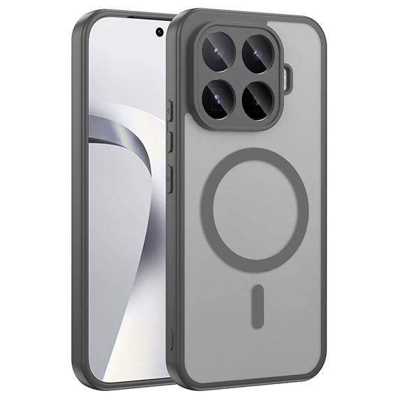 Microsonic Xiaomi 17T Kılıf MagSmoke Neo Gri 1