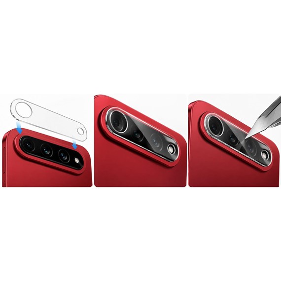 Microsonic Xiaomi 18 Fold Kamera Lens Koruma Camı Şeffaf 3