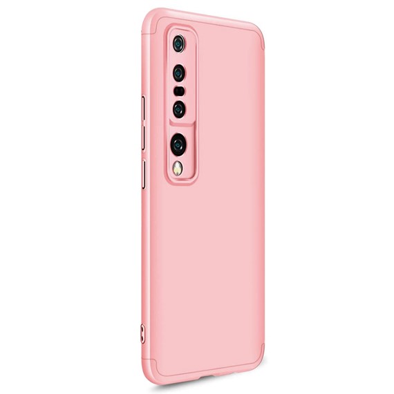Microsonic Xiaomi Mi 10 Kılıf Double Dip 360 Protective Rose Gold 2