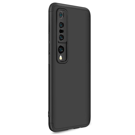 Microsonic Xiaomi Mi 10 Pro Kılıf Double Dip 360 Protective Siyah 2