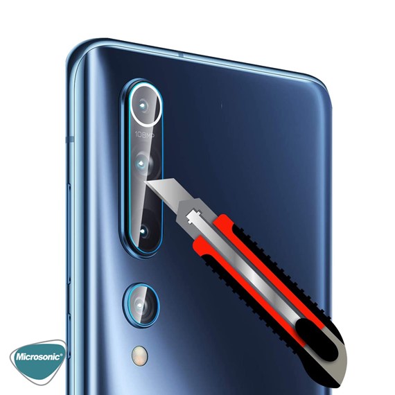 Microsonic Xiaomi Mi 10 Pro Kamera Lens Koruma Camı 4