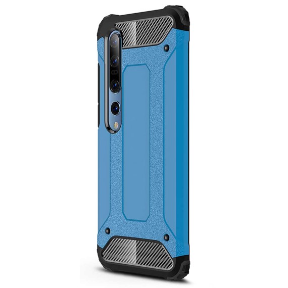 Microsonic Xiaomi Mi 10 Pro Kılıf Rugged Armor Mavi 2