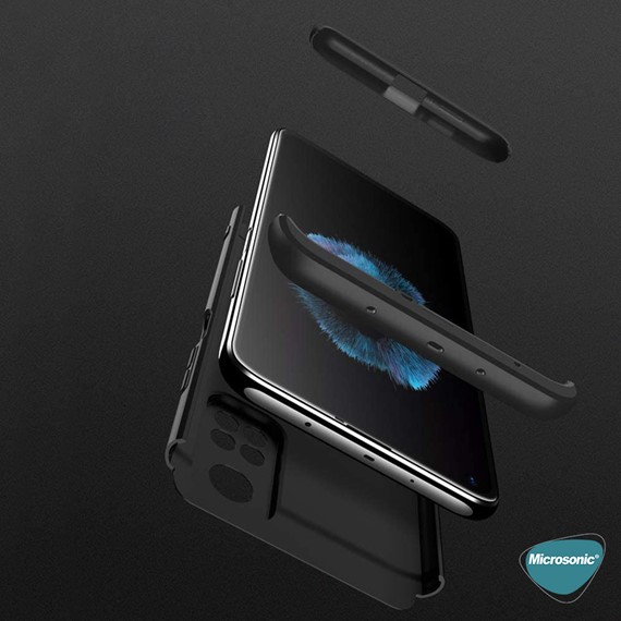Microsonic Xiaomi Mi 10T Kılıf Double Dip 360 Protective Kırmızı 3