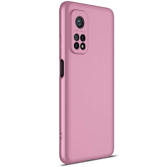 Microsonic Xiaomi Mi 10T Kılıf Double Dip 360 Protective Rose Gold 2