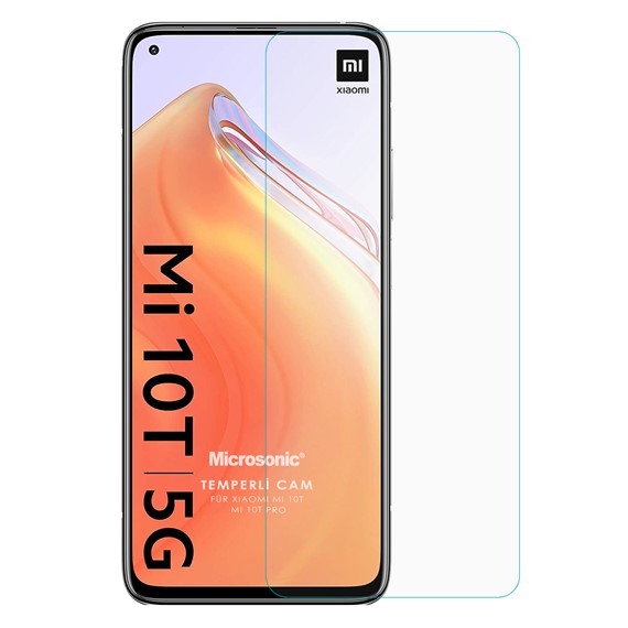 Microsonic Xiaomi Mi 10T Pro Tempered Glass Cam Ekran Koruyucu 2