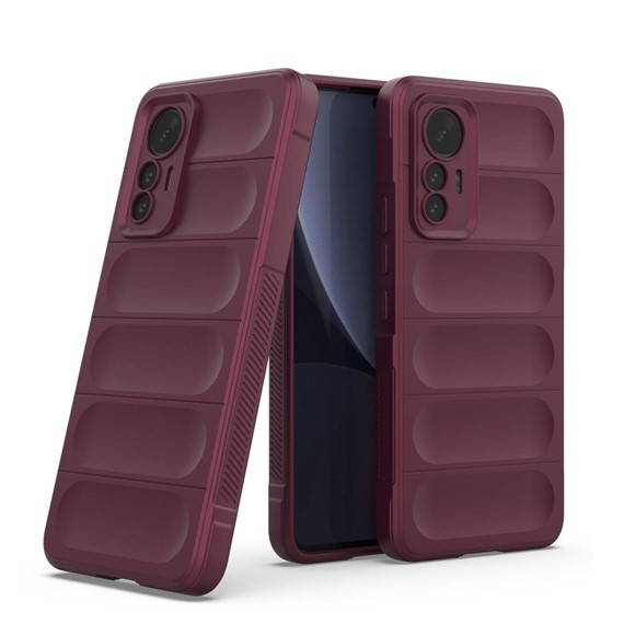 Microsonic Xiaomi Mi 12 Lite Kılıf Oslo Prime Bordo 2