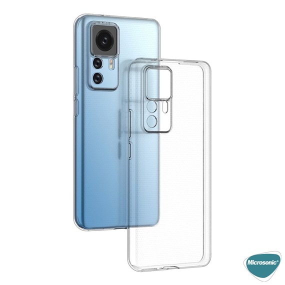 Microsonic Xiaomi Mi 12T Pro Kılıf Transparent Soft Şeffaf 6