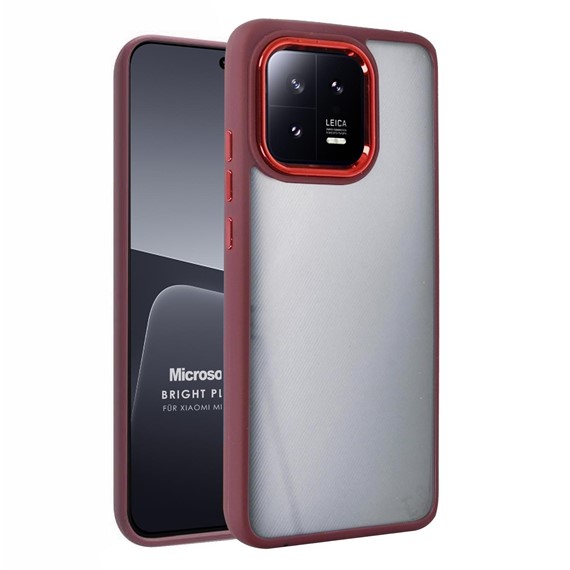 Microsonic Xiaomi Mi 13 Kılıf Bright Planet Kırmızı 1
