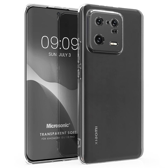 Microsonic Xiaomi Mi 13 Kılıf Transparent Soft Şeffaf 1