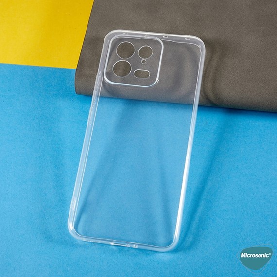 Microsonic Xiaomi Mi 13 Kılıf Transparent Soft Şeffaf 3