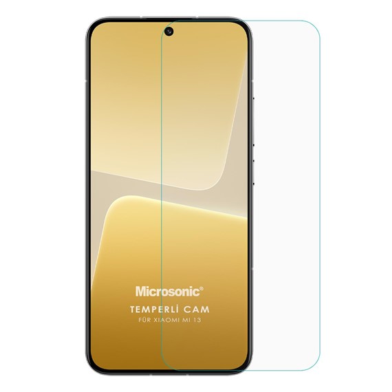 Microsonic Xiaomi Mi 13 Tempered Glass Cam Ekran Koruyucu 2