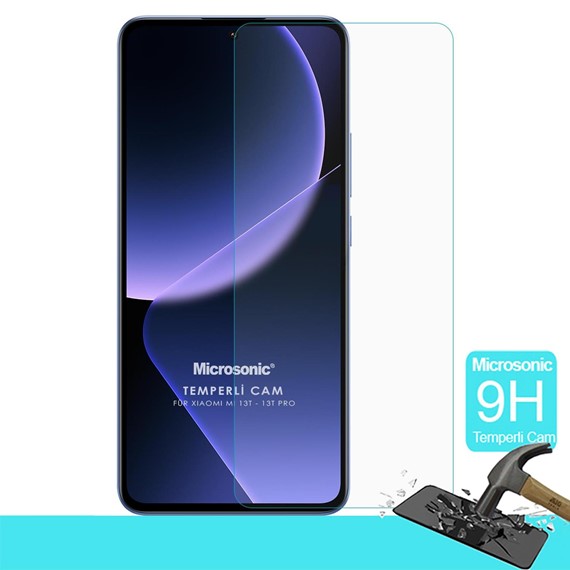 Microsonic Xiaomi Mi 13T Pro Tempered Glass Cam Ekran Koruyucu 2