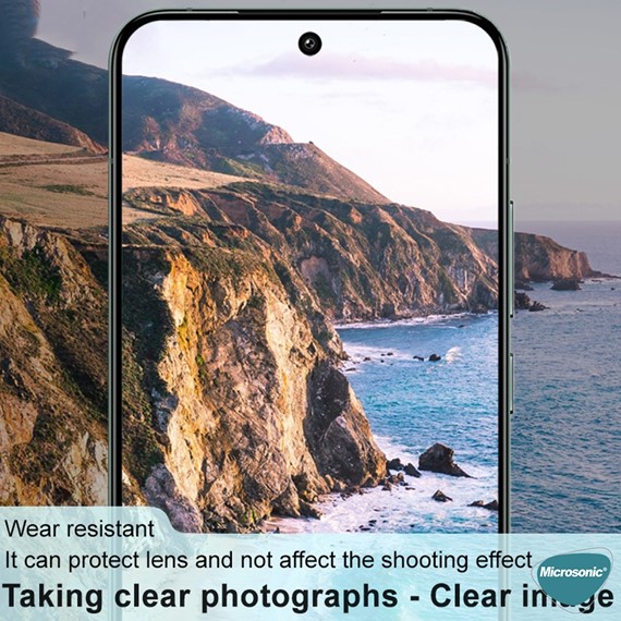Microsonic Xiaomi Mi 14 Pro Kamera Lens Koruma Camı V2 Siyah 3