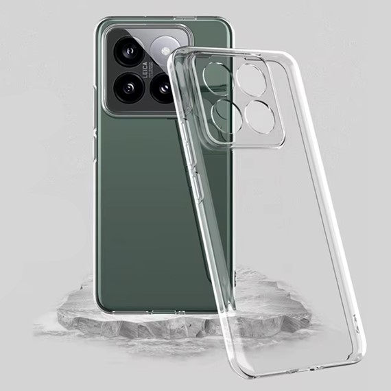 Microsonic Xiaomi Mi 14 Kılıf Transparent Soft Şeffaf 5