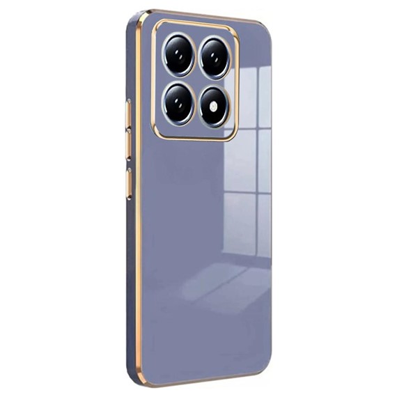 Microsonic Xiaomi Mi 14T Pro Kılıf Olive Plated Lavanta Grisi 1