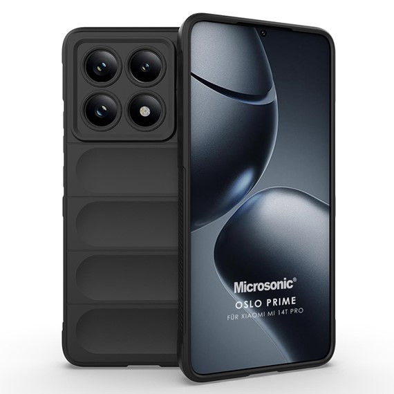 Microsonic Xiaomi Mi 14T Pro Kılıf Oslo Prime Siyah 1