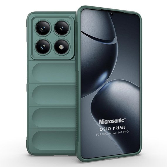 Microsonic Xiaomi Mi 14T Pro Kılıf Oslo Prime Yeşil 1