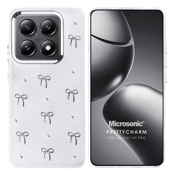 Microsonic Xiaomi Mi 14T Kılıf PrettyCharm Bow 1