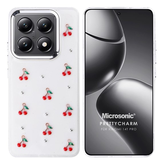 Microsonic Xiaomi Mi 14T Pro Kılıf PrettyCharm Cherry 1
