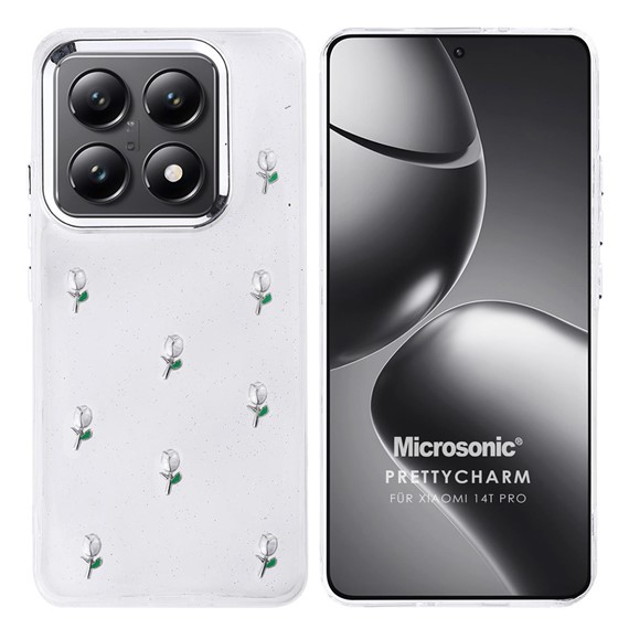 Microsonic Xiaomi Mi 14T Kılıf PrettyCharm Tulip 1