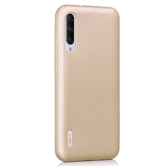 Microsonic Matte Silicone Xiaomi Mi 9 Lite Kılıf Gold 2