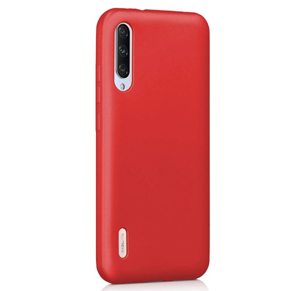 Microsonic Matte Silicone Xiaomi Mi 9 Lite Kılıf Kırmızı 2