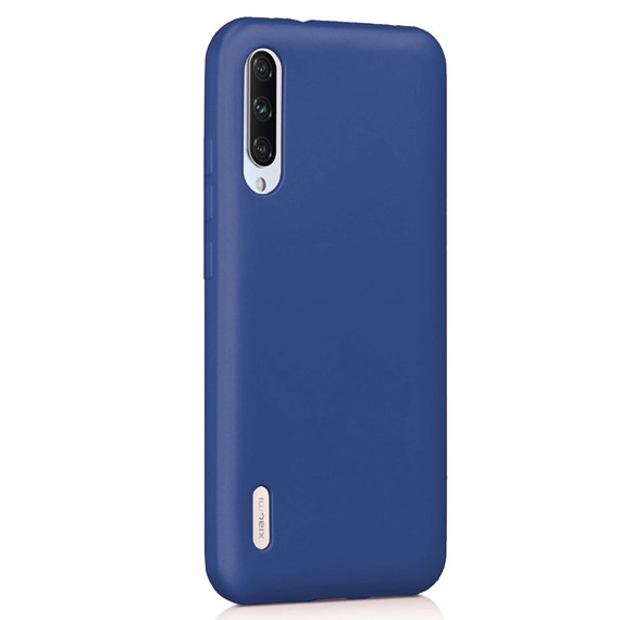 Microsonic Matte Silicone Xiaomi Mi 9 Lite Kılıf Lacivert 2