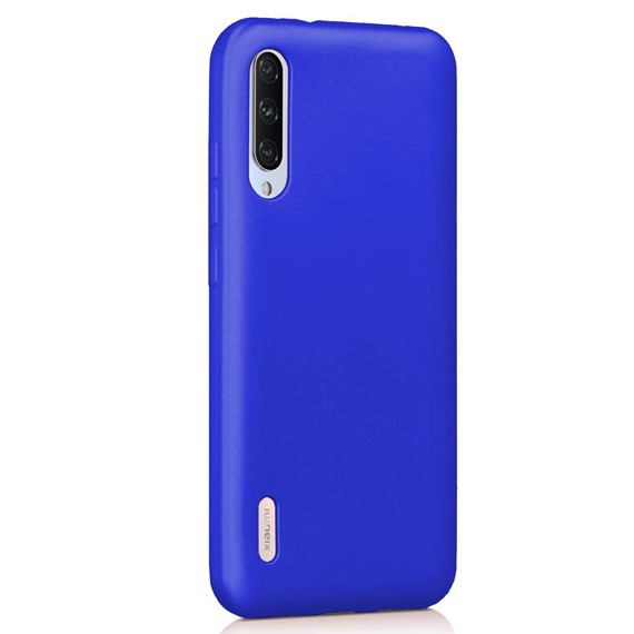 Microsonic Matte Silicone Xiaomi Mi 9 Lite Kılıf Mavi 2